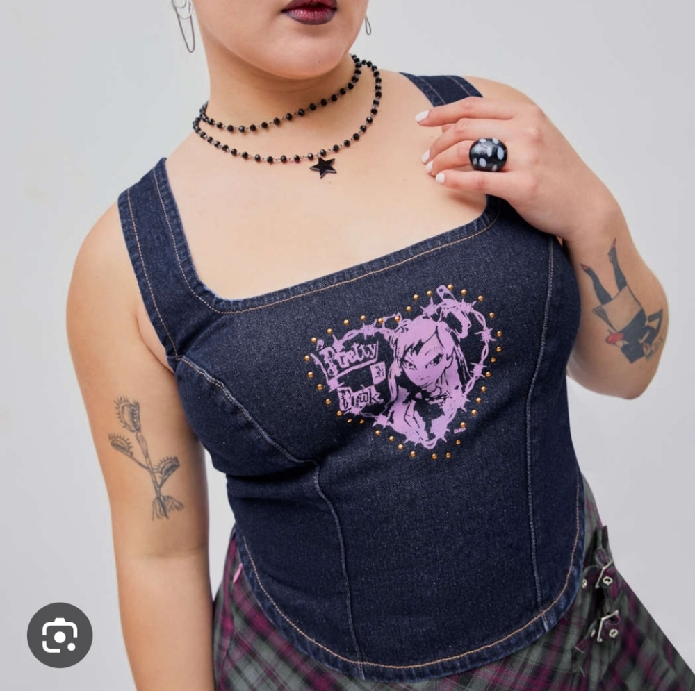 Shop Cider X Bratz Denim Corset